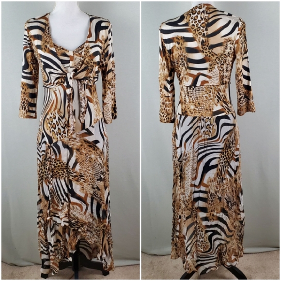 Frank Lyman Design Dresses & Skirts - Frank Lyman Design Leopard Big Cat Print Two Piece